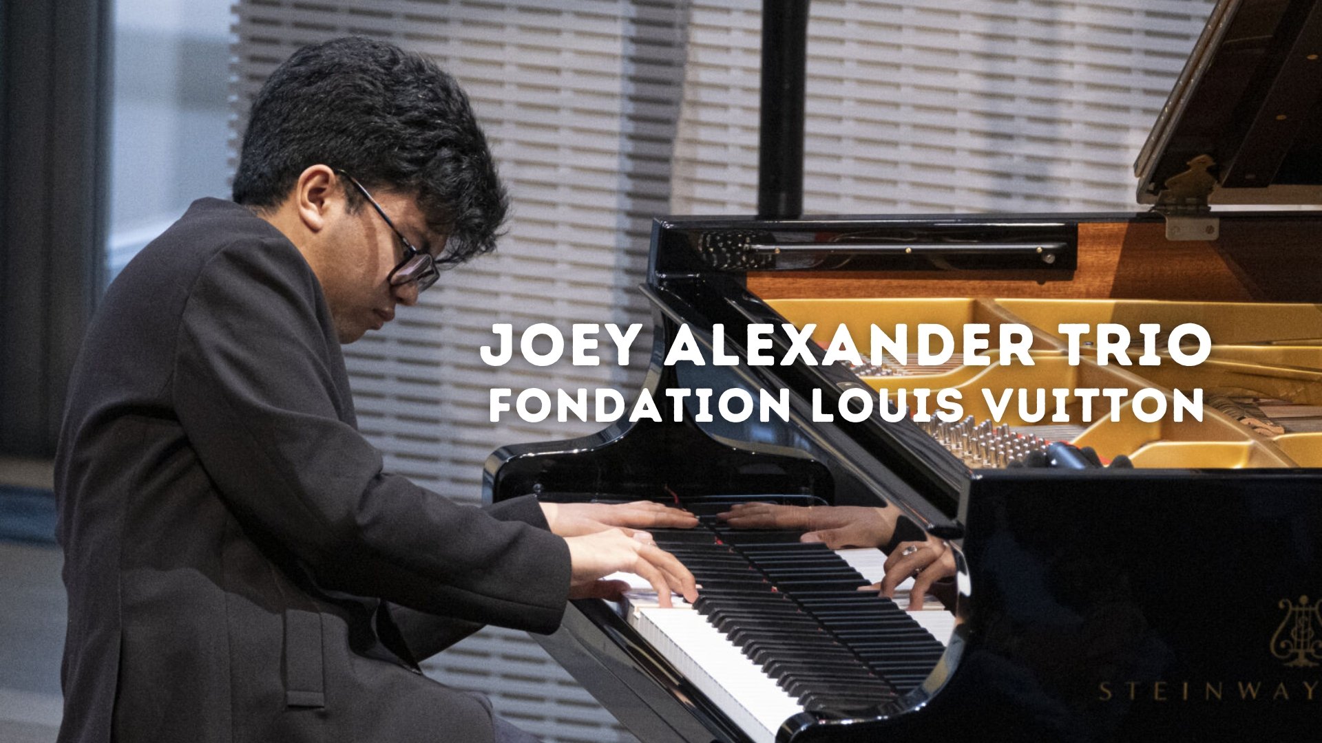 Joey Alexander Trio - Fondation Louis Vuitton, Paris