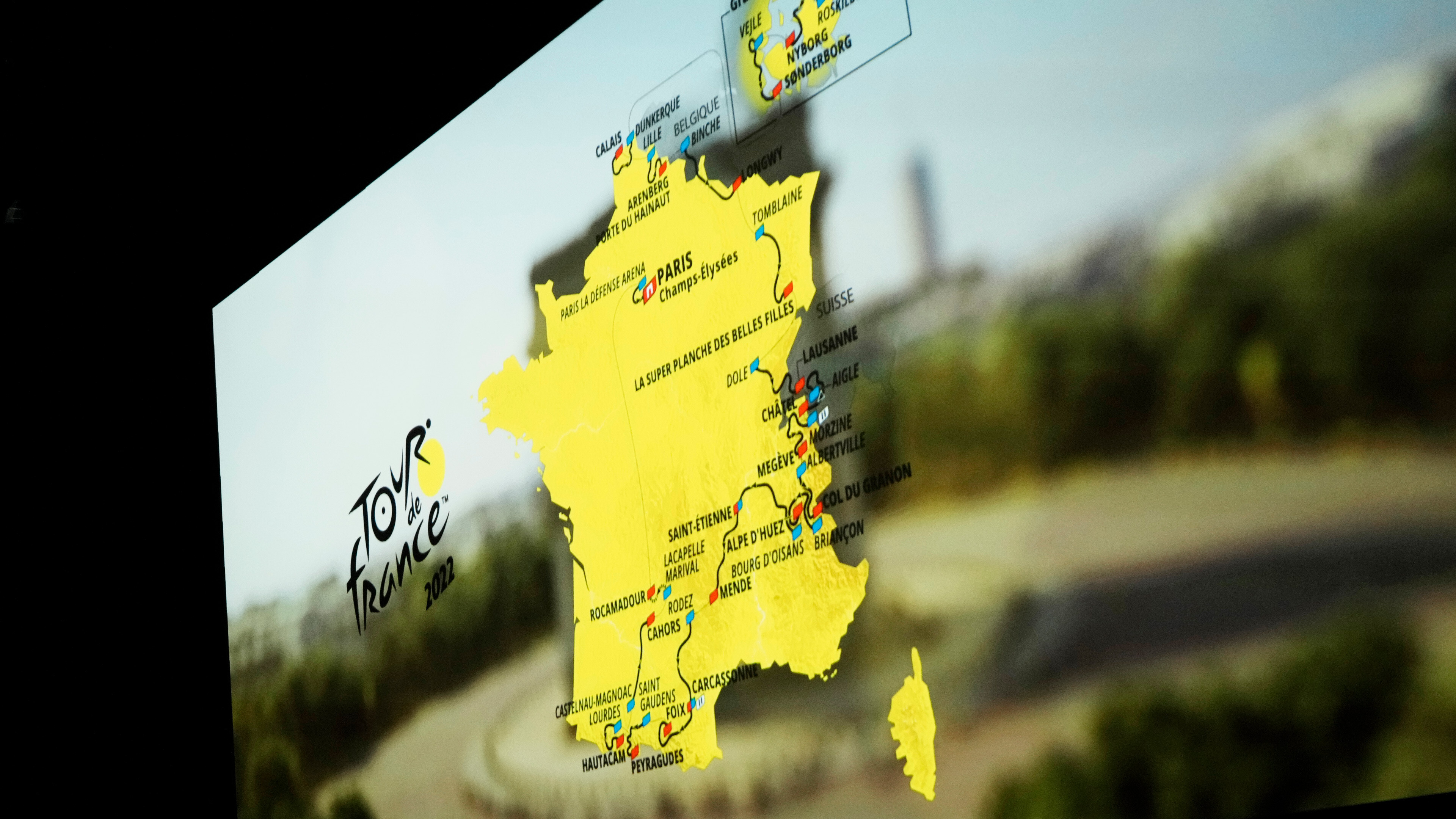 Tour de France: Løypepresentasjon