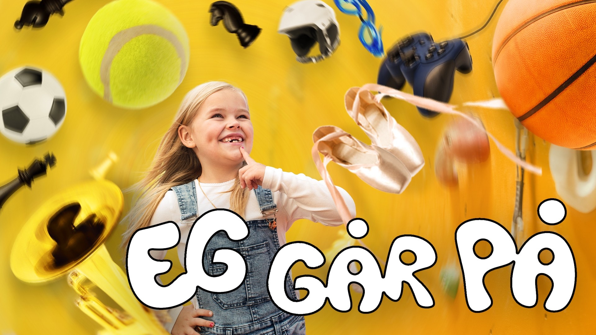 Eg går på