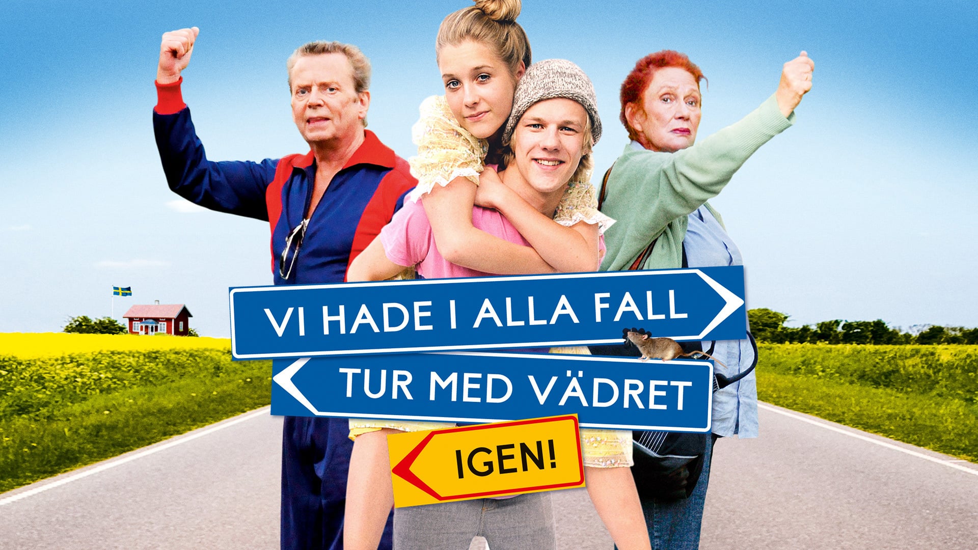Vi var i alle fall heldige med været