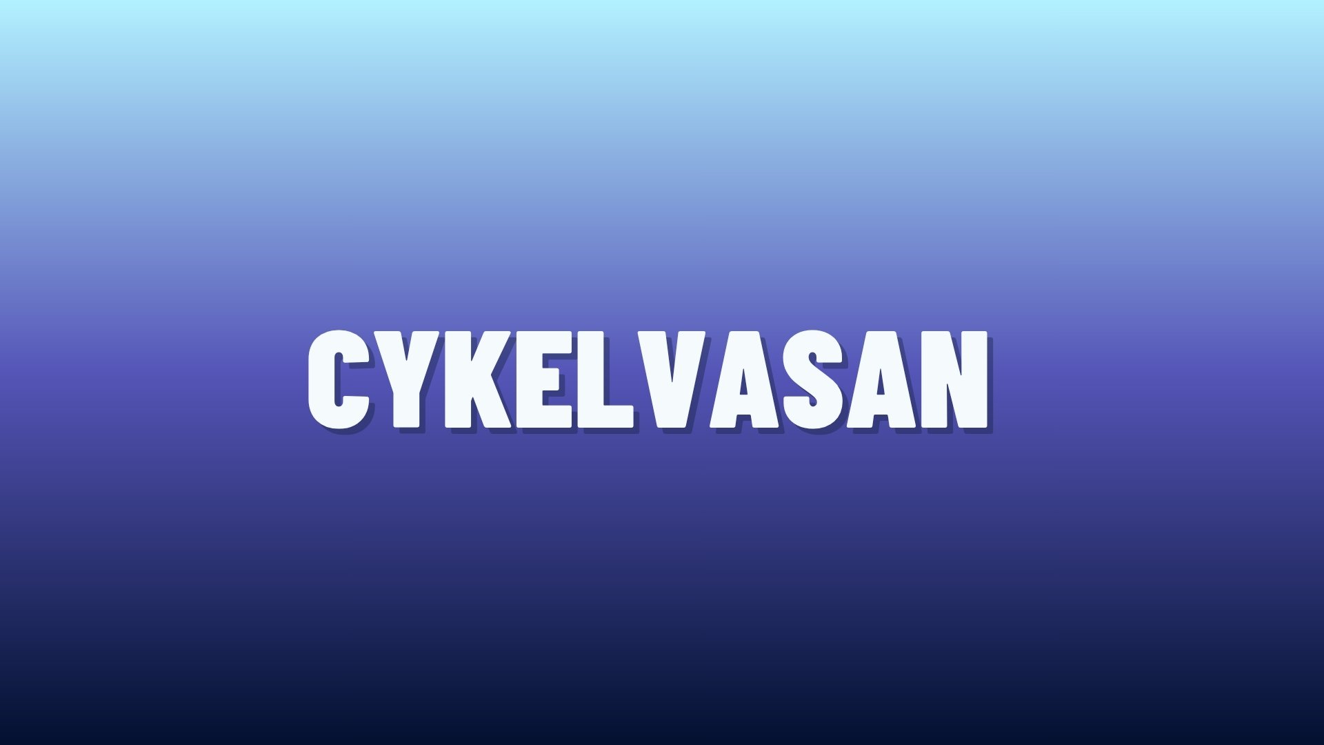 Cykelvasan