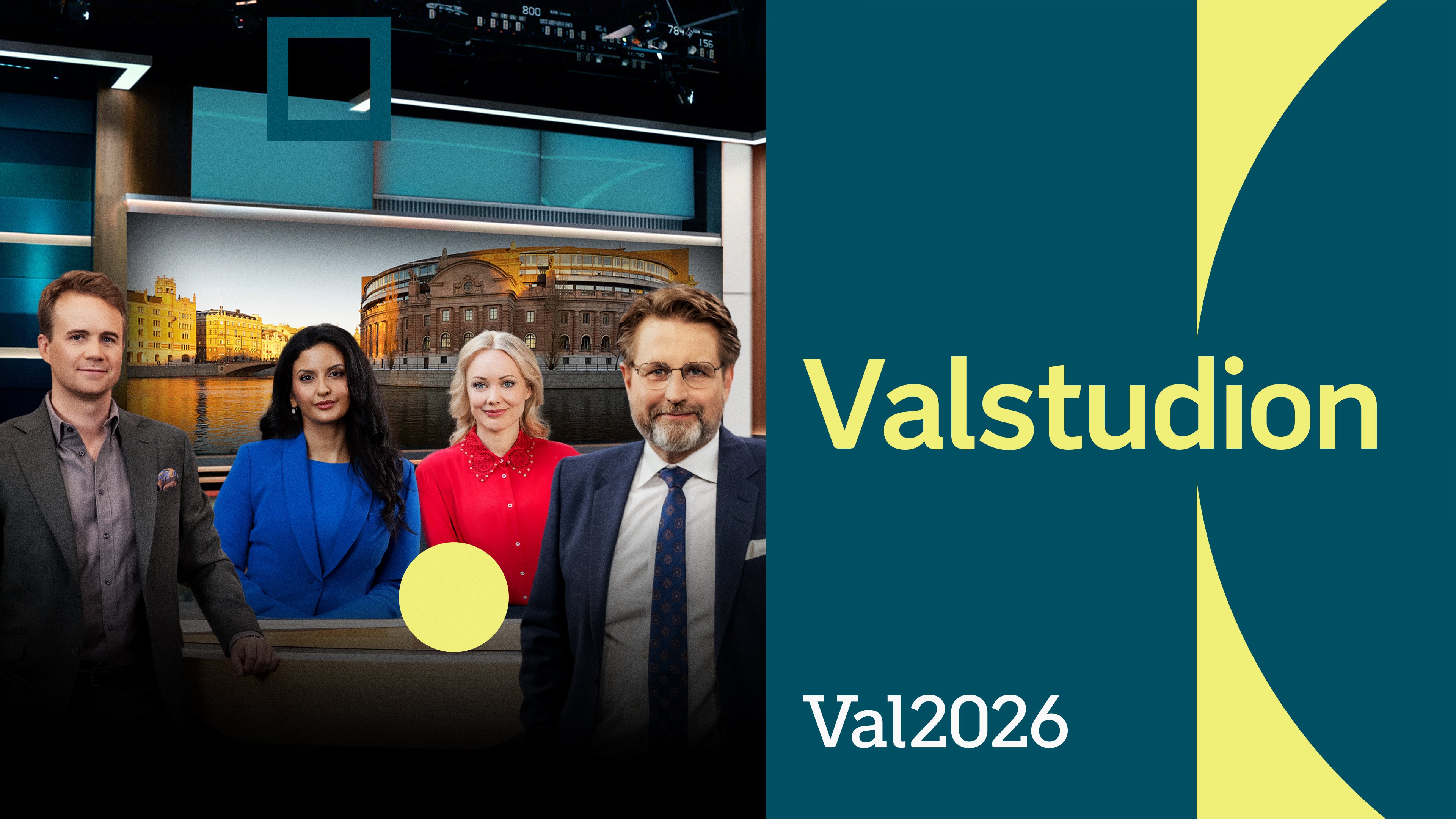 Val 2026: Valstudion